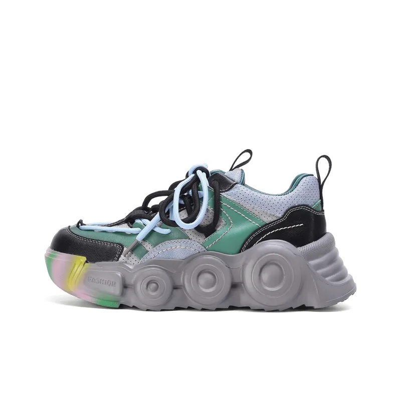 PIERCE GENTRY Low-Top Chunky Sneakers Women's-7