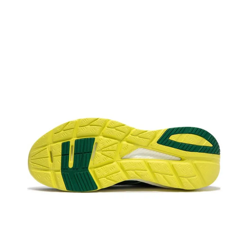 361° Cushioning Wear Resistant Low Top Running Shoes Men's Green-3