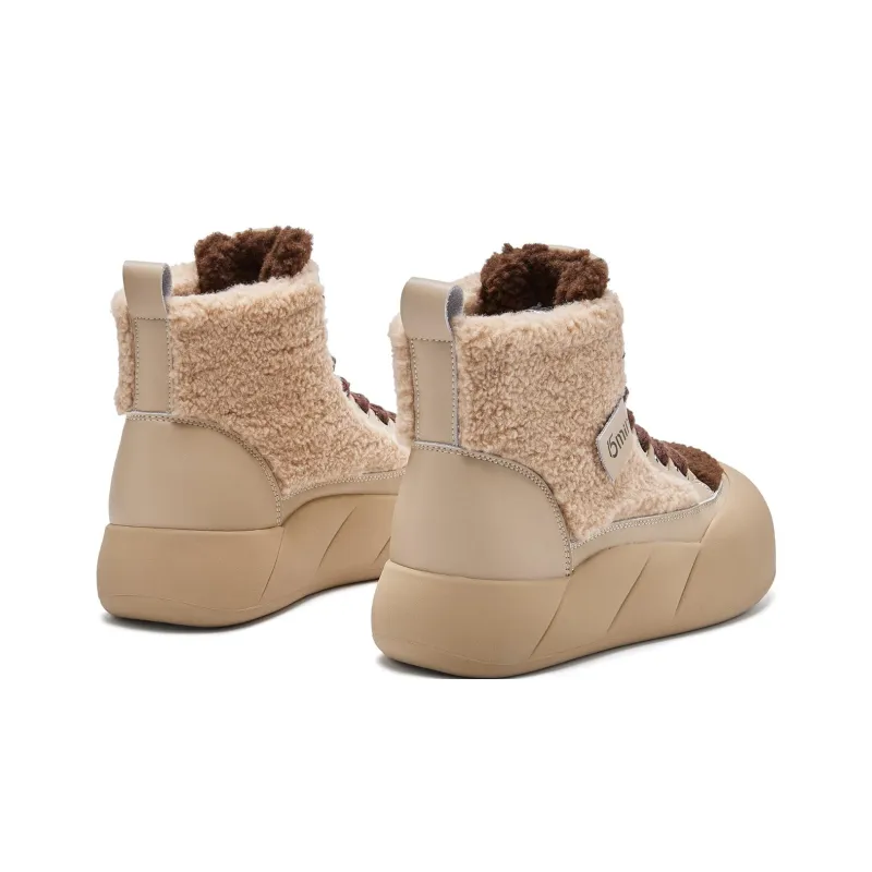 15 MINS Thermal Height Increase High Top Skateboard Shoes 4cm Women's-3