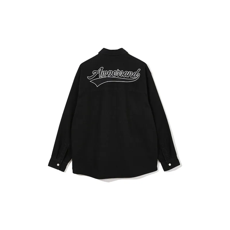JACK&JONES Shirts Men A15 Black Denim-1