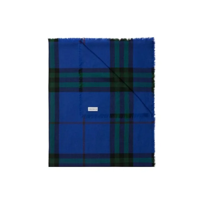 Burberry Plaid check Wool Scarf-2