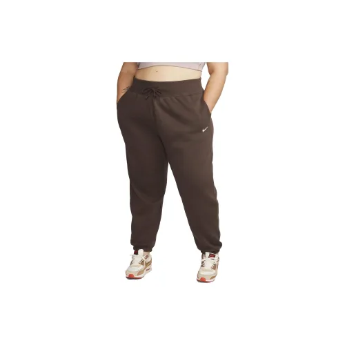 Nike Sportswear Knitted Sweatpants Women's Dark Brown