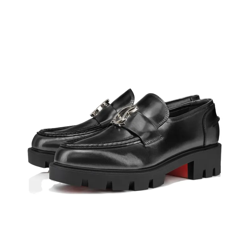 CL Moc Lug Loafers Women's Black-2