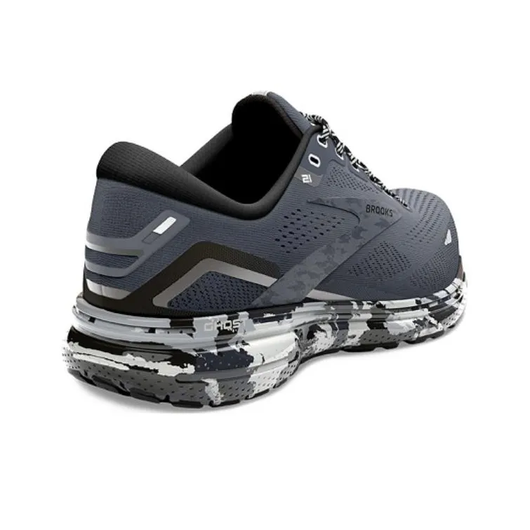 Brooks Ghost 15 Cushioning Wear-Resistant Low-Top Running Shoes Women's Black Gray Color-2