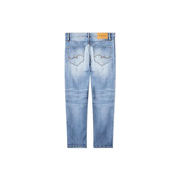 Cabbeen Jeans Men Sky Blue 37-1