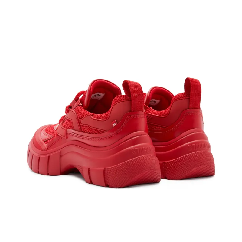 CHOUQINGNIAN x Staccato Spring Painting Good Luck Dragon Year Box Low Top Chunky Sneakers Women's-8