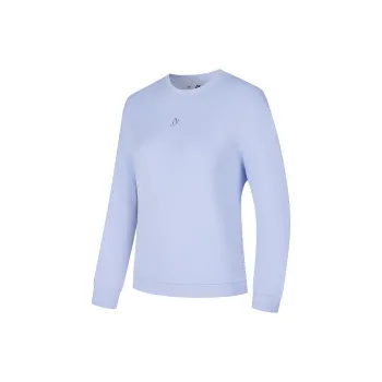 QIAODAN Drop Shoulder Sleeve T Shirt Women's Morning Light Purple