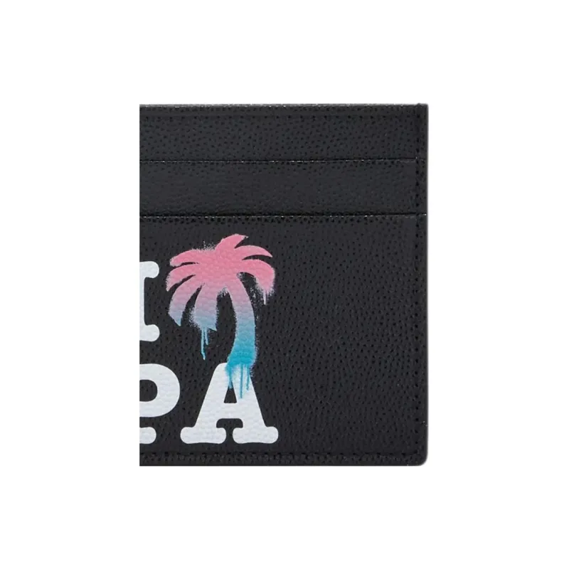 PALM ANGELS I Love Pa Cardholder Black/Multi-3