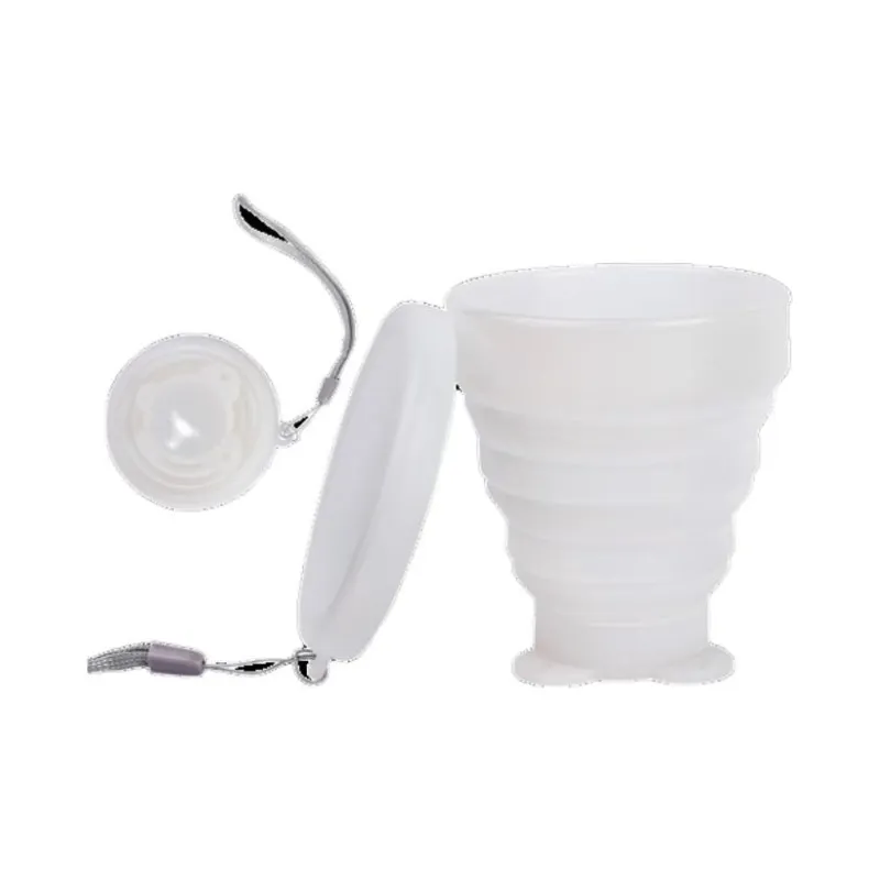 TOUGHMAN Outdoor Water Equipment Water Container 200ml Travel Camping Travel Silicone PP-4