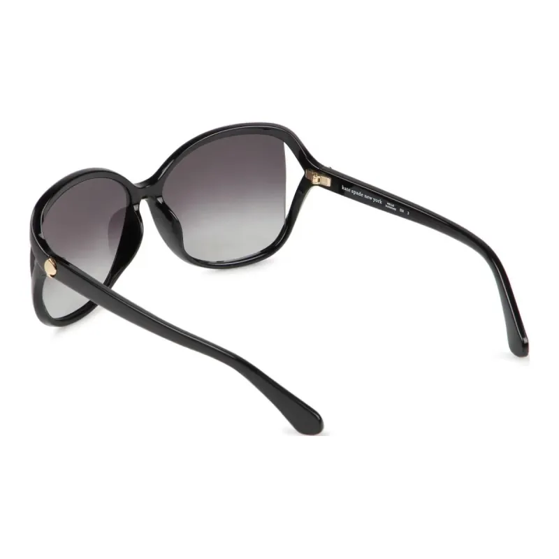 Kate Spade Polycarbonate Round Sunglasses Women's Black-3