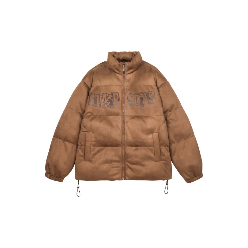 The Simpsons Puffer Jacket Unisex-25