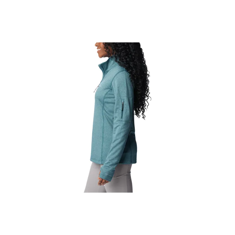 Columbia Park View™ Half Zip Fleece Sweatshirt Women's Blue-2