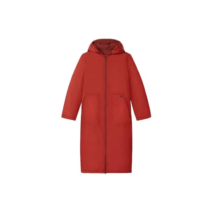 KENZO Down Jackets Women's Deep Red-1