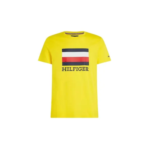 Tommy Hilfiger T-Shirts Men Yellow