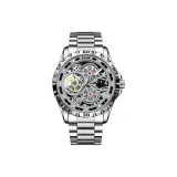 YB13166G1 Cool Silver, Steel Band