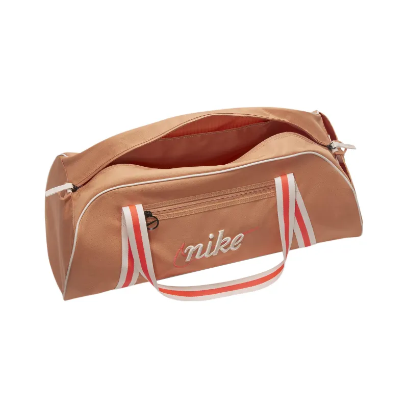 Nike Polyester Training Bag, Handbag, Shoulder Bag, Crossbody Bag, Gym Bag Tubas Unisex Amber Brown & Bright Dark Red-3