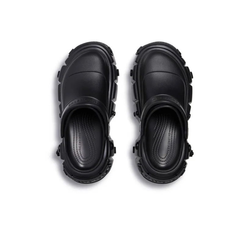 Crocs x Balenciaga Closed Toe Slippers Women's Black-5