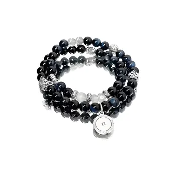 Best Wishes Colored Glaze Jade Bracelets Unisex
