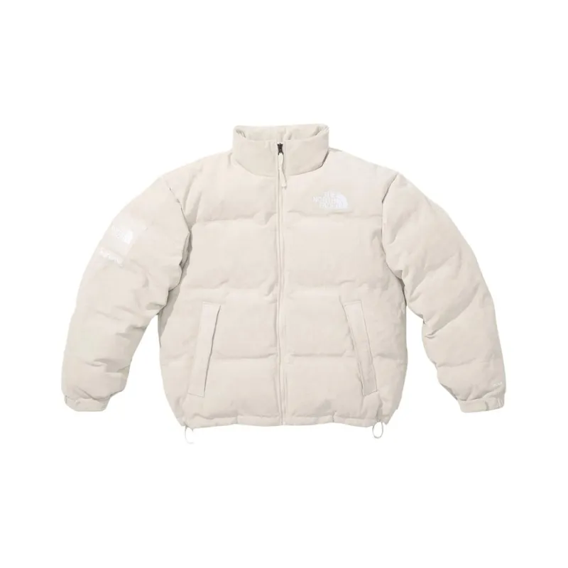 Supreme The North Face Suede Nuptse Jacket-4