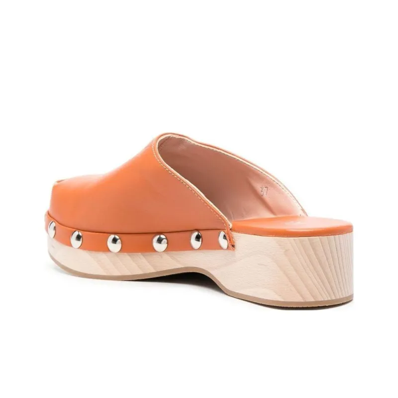 Rodo Wrap-toe Slippers Women's Orange-3
