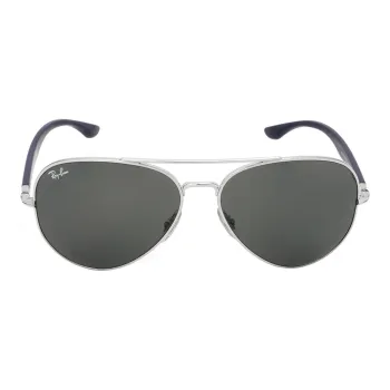 RayBan Irregular Shape Sunglasses Unisex Black