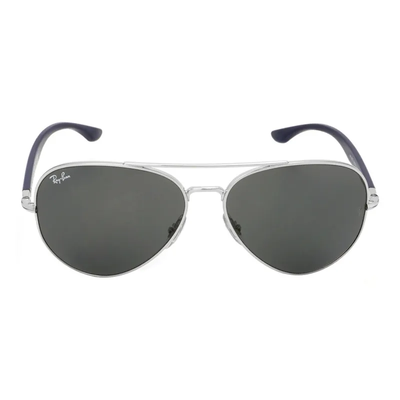 RayBan Irregular Shape Sunglasses Unisex Black-0