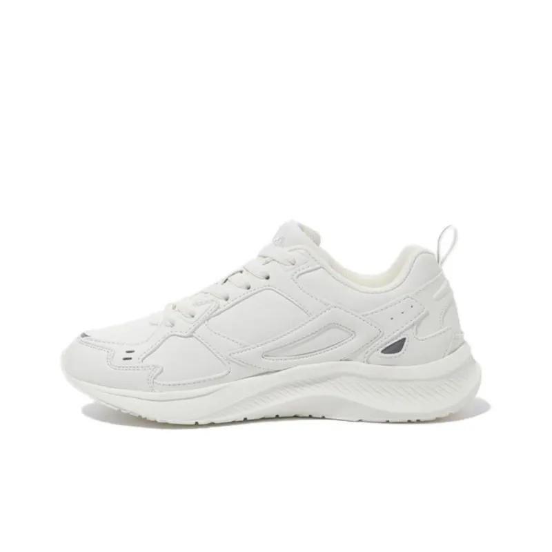 FILA Abrasion Resistant, Breathable, Lightweight Low Top Running Shoes Unisex White-0