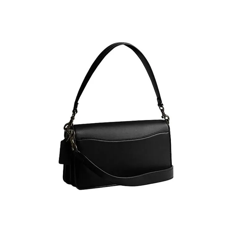 COACH Tabby Cow Leather Portable Crossbody Bag Shoulder Bag Women's Black-1
