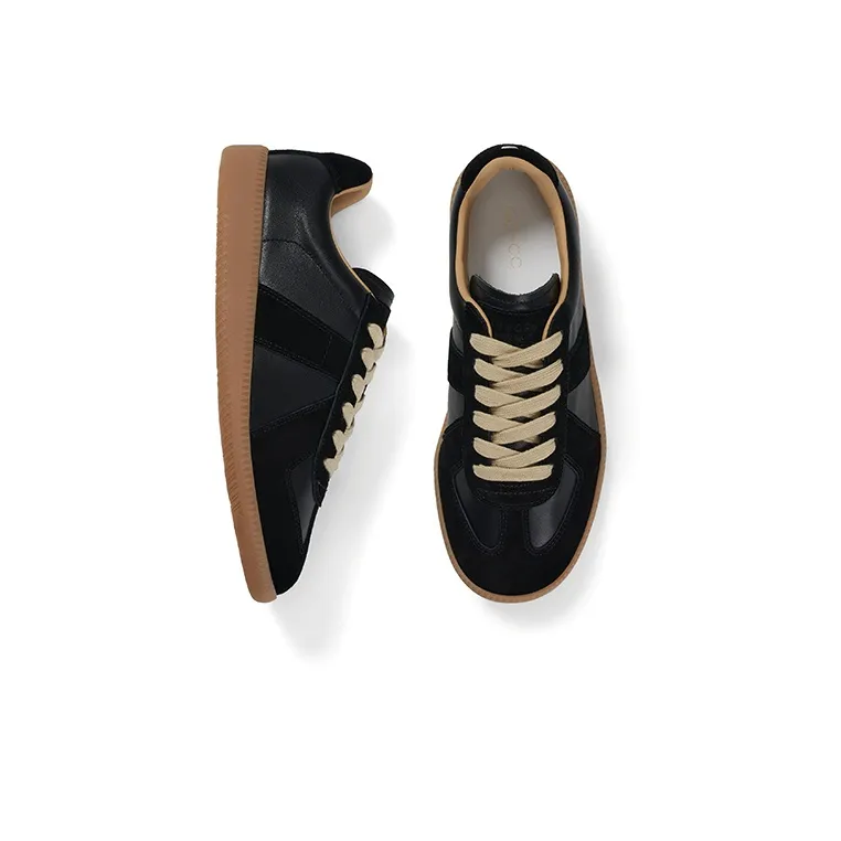 GG CC German Army Trainers Cushioned Anti Slip And Wear Resistant Lightweight Low Top Versatile Casual Shoes Women's-6
