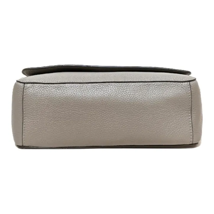 TORY BURCH Britten Leather Crossbody Bag, Shoulder Bag Women's Gray-3