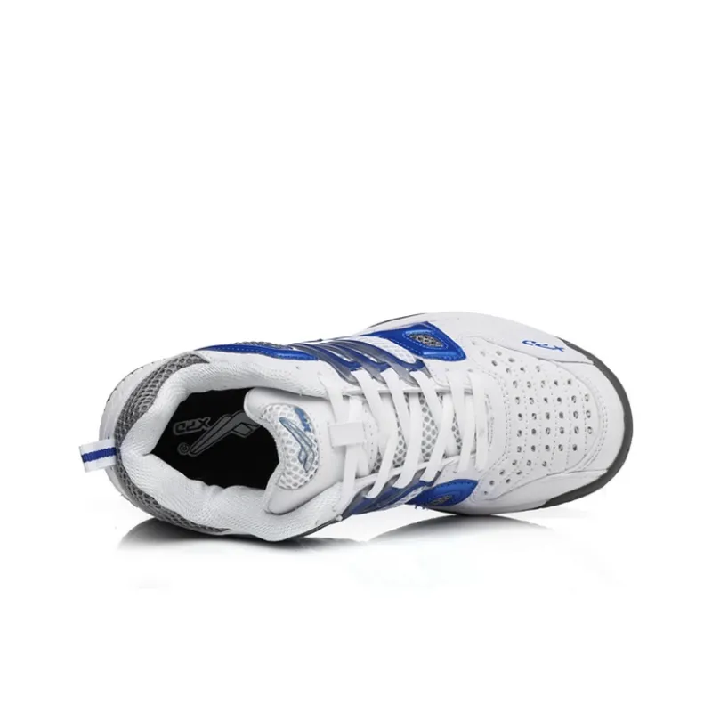 XPD Tennis Shoes Unisex Low Top White Blue/White Red-3