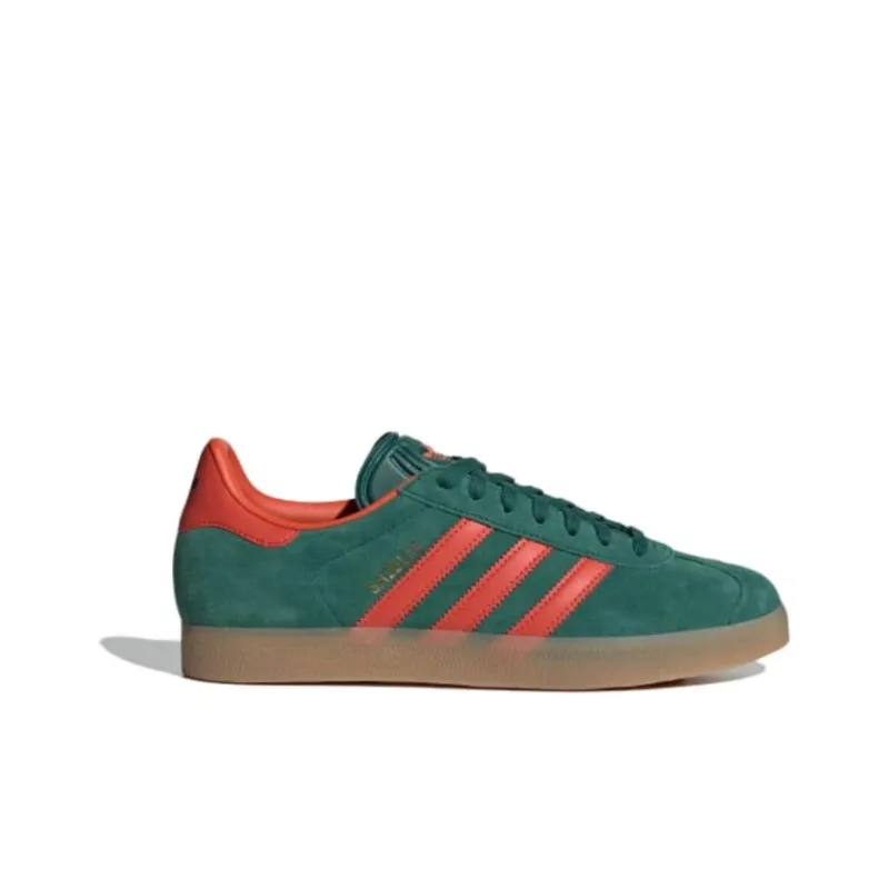 Adidas Gazelle Collegiate Green Preloved Red-1