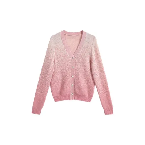 Yiner Sweaters Women's Cherry Blossom Pink