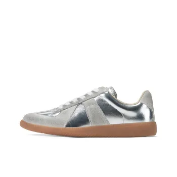 GG CC German Army Trainers Cushioned Anti Slip And Wear Resistant Lightweight Low Top Versatile Casual Shoes Women's