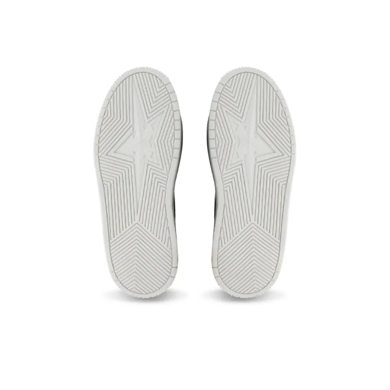 PENTAGONAL HEART Stepping Star Dream Series Skateboard Shoes Unisex Low Top Curtain White/White Gold-4