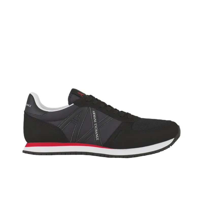 ARMANI EXCHANGEAE Low Top Casual Shoes Unisex Black-1