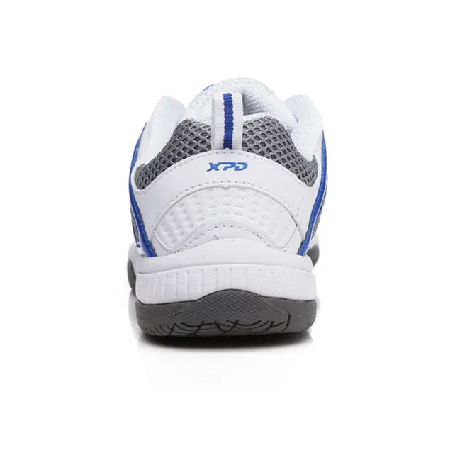 XPD Tennis Shoes Unisex Low Top White Blue/White Red-4