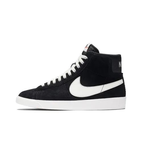 Nike Blazer Mid Vintage Suede Black Women's