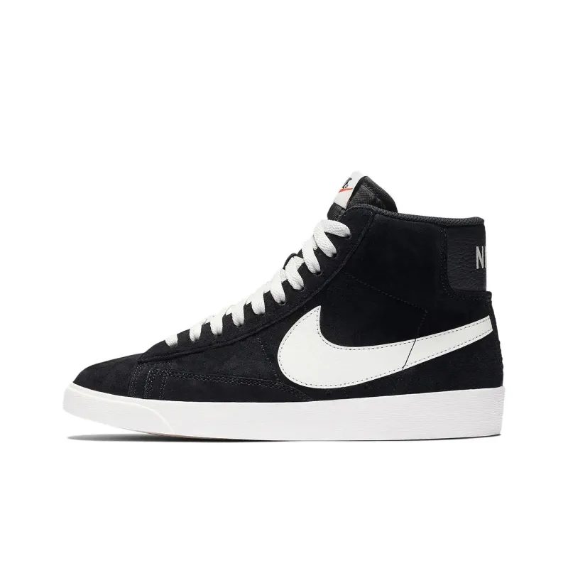 Nike Blazer Mid Vintage Suede Black Women's-0