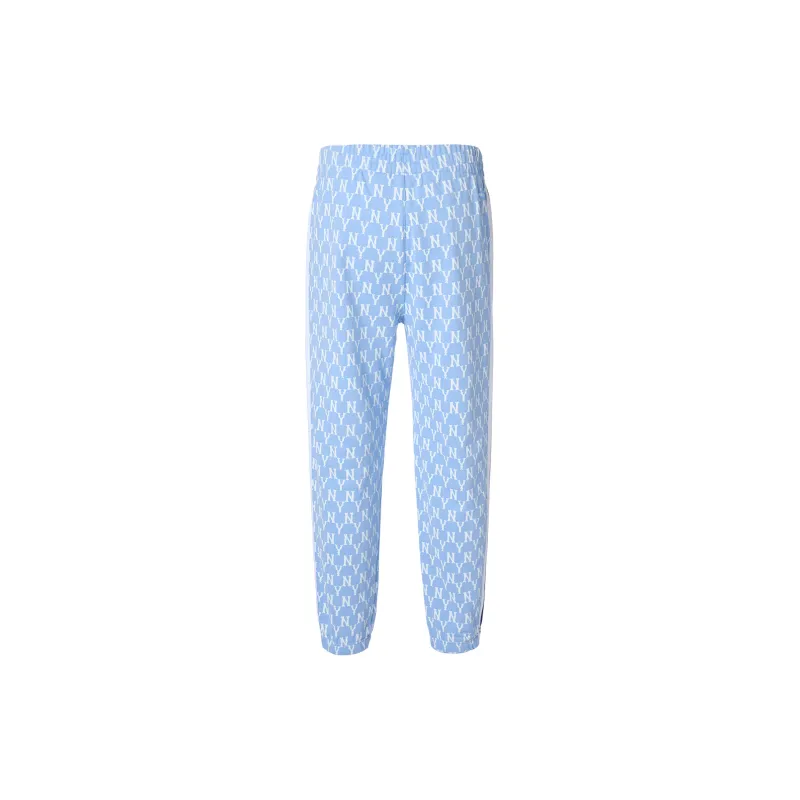 MLB New York Yankees Knitted Sweatpants Unisex Sky Blue-2