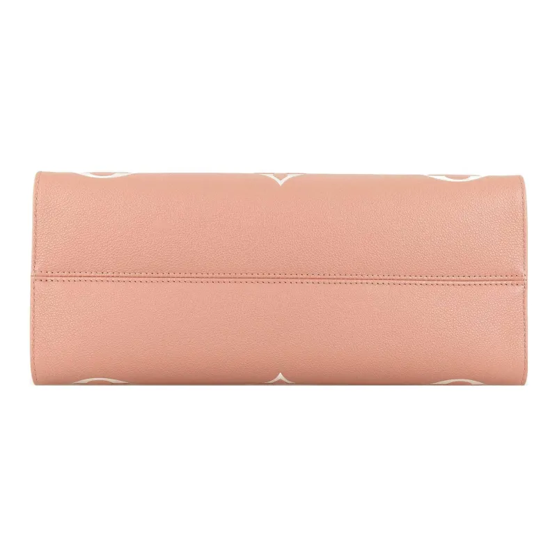 LOUIS VUITTON Onthego Mm Trianon Pink/Cream-3