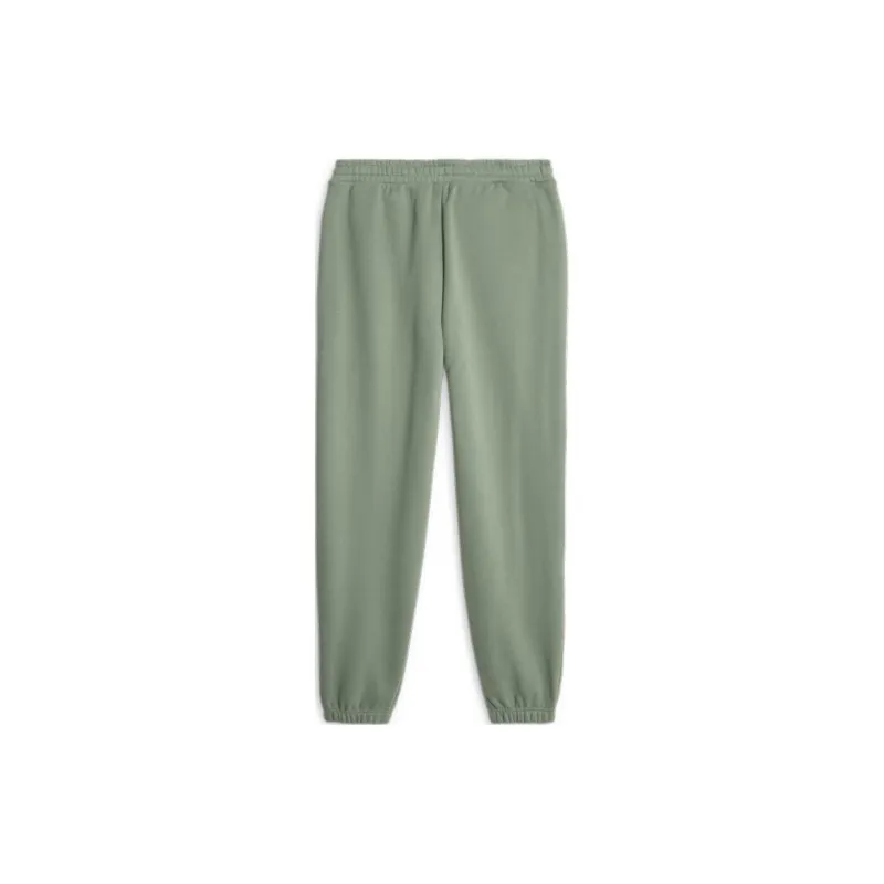 PUMA CLASSICS Sweatpants Fleece Knitted Sweatpants Men's Green-1
