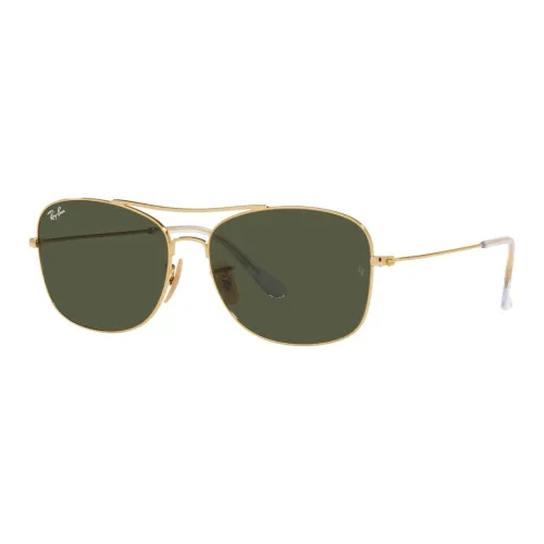 RayBan Metal Aviator Sunglasses Unisex Gold
