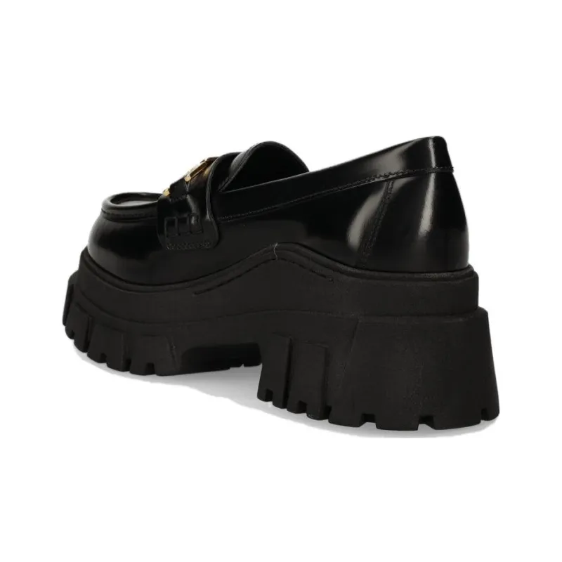 Elisabetta Franchi Loafers 6cm Women's Black-4