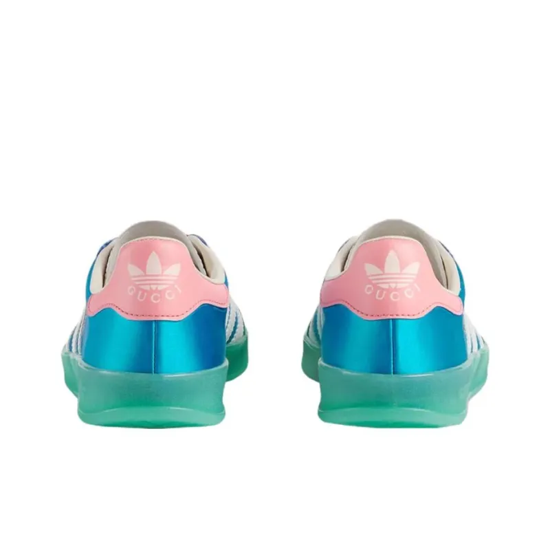 GUCCI Adidas X GUCCI Women's Gazelle 'Light Blue Silk' Women's-3