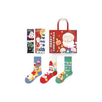 Primeet Mid Calf Socks Box 3 Pack Unisex