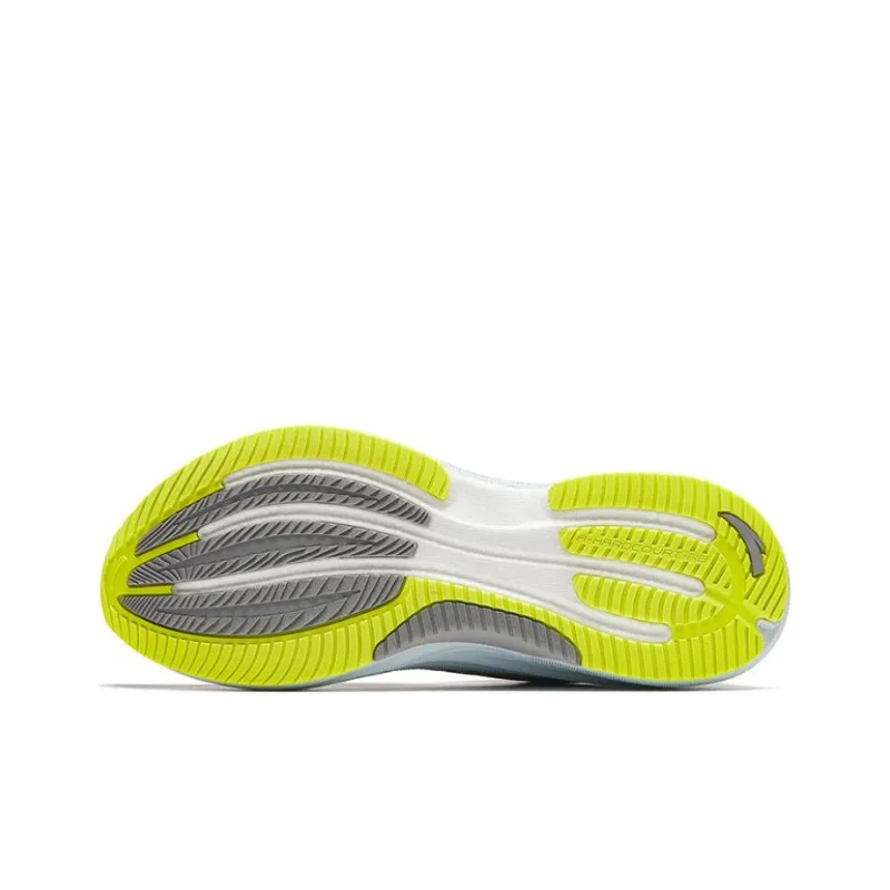 Anta Changan CS5 Generation Cushioning, Wear Resistant Low Top Running Shoes Men's Gray Yellow-3