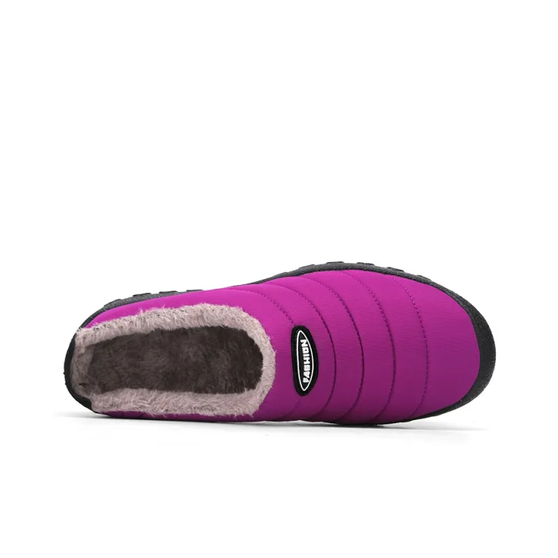 Leyang Wrap toe Slippers Women's Fuchsia-2