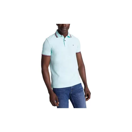 Tommy Hilfiger Polo Shirts Men Plant Green