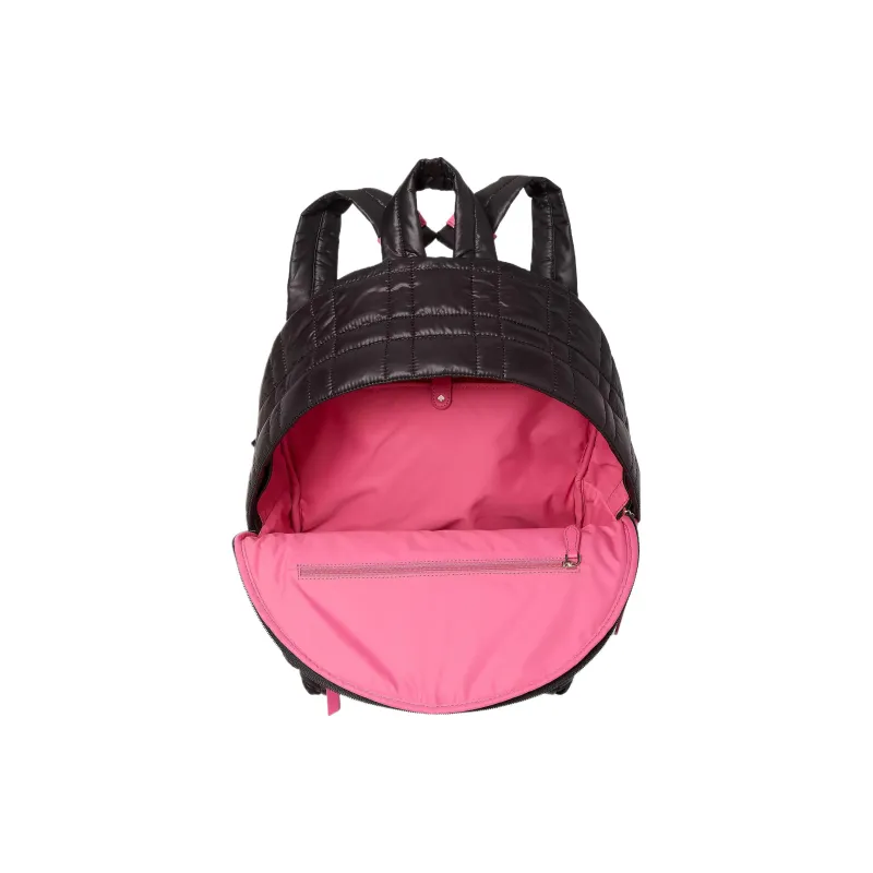 Kate Spade Softwhere Nylon Backpack Medium Size Women's Black-3